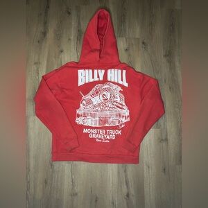 Billy Hill Monster Truck Graveyard ‘Red’ Hoodie